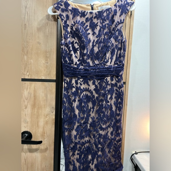 Blue floral dress - Picture 3 of 4